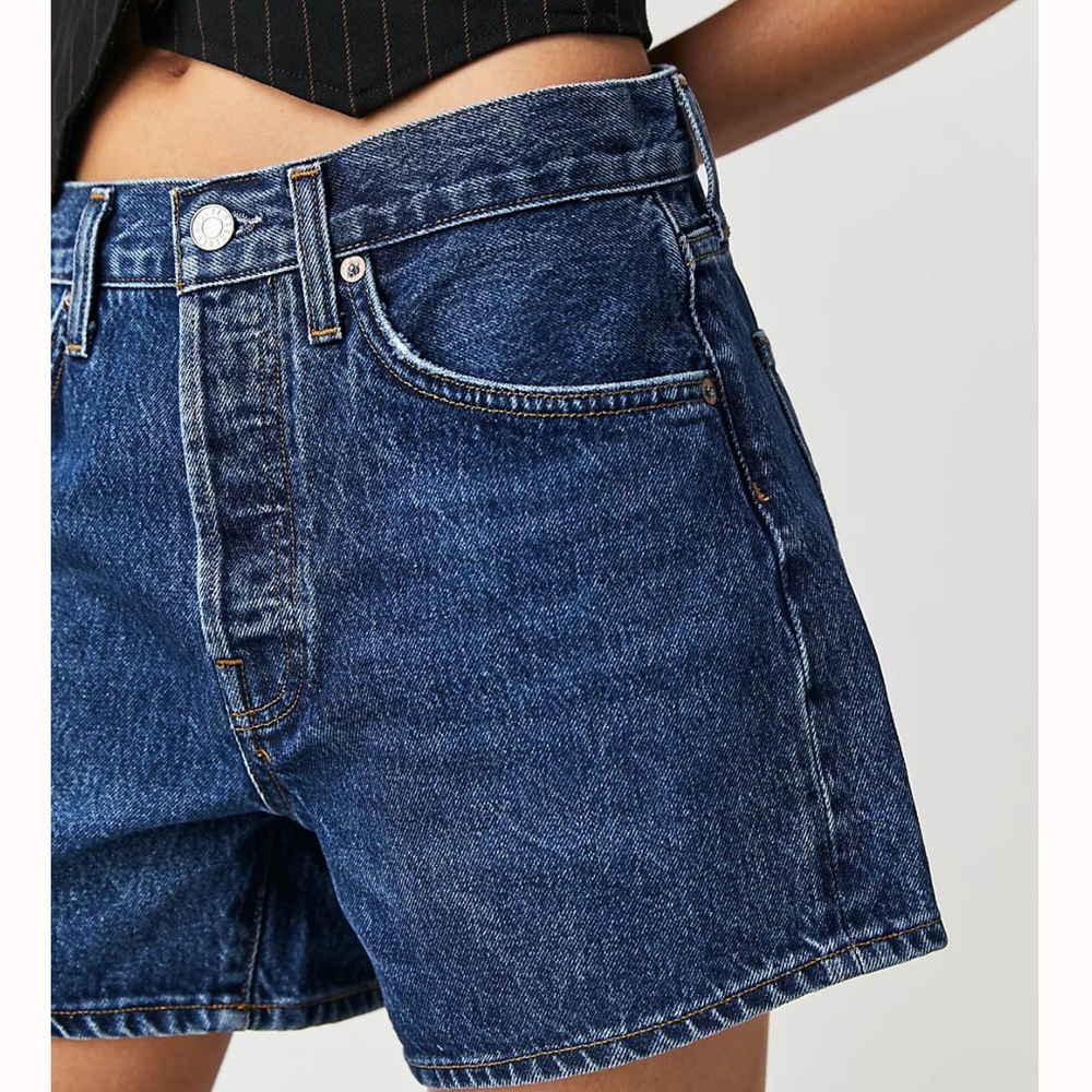 AGOLDE Parker Long Short in Enamour